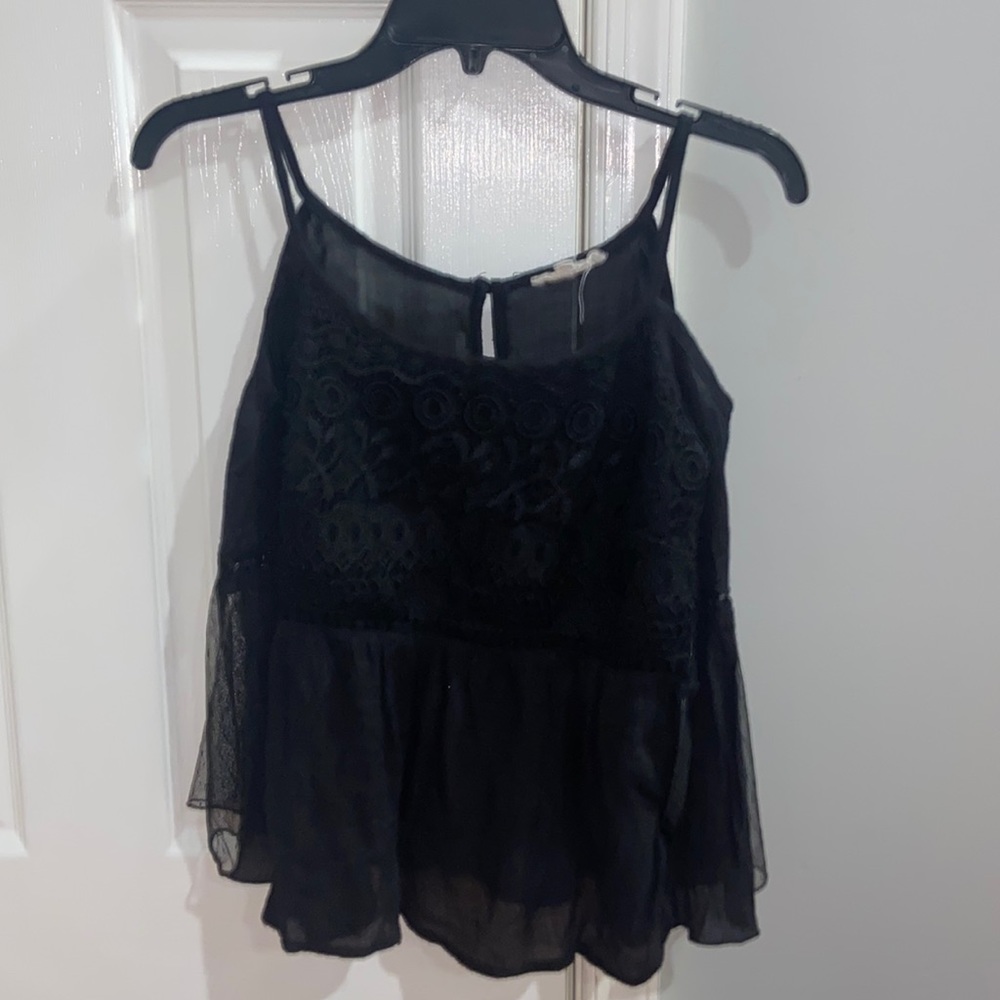 Junior’s S Rebellion Black Blouse